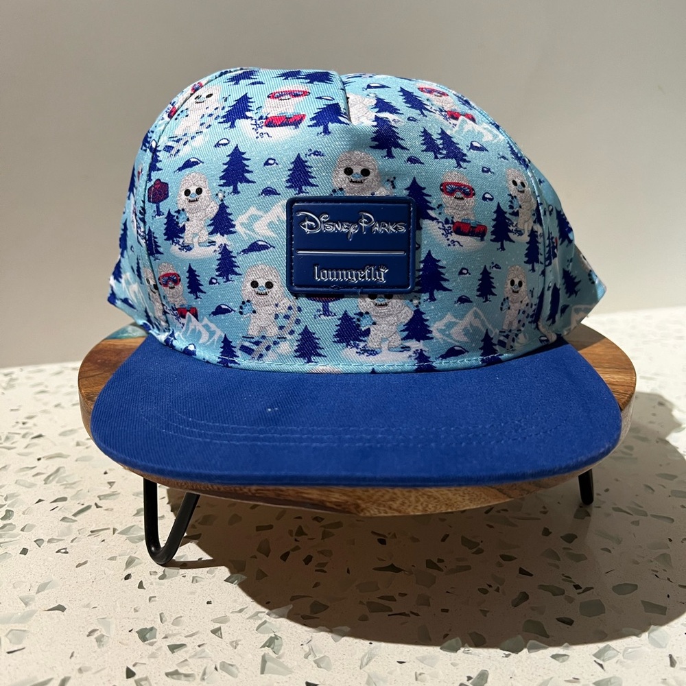LOUNGEFLY Disney Parks Animal Kingdom Yeti Baseball Cap Hat NWT